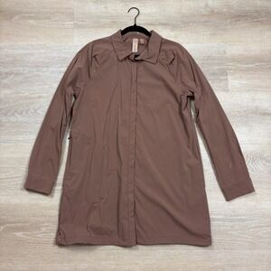 Indyeva Long Sleeve Snap Front Jacket Women's Large‎